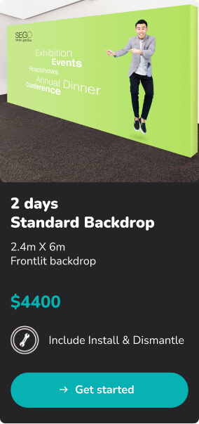 2 days Standard Backdrop